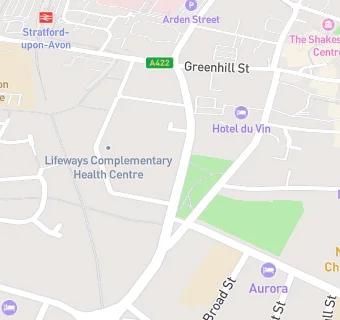 map for Ashgrove House