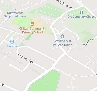 map for Chilton Community Primary School