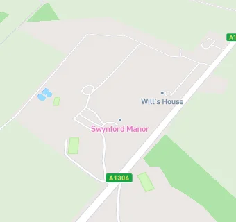 map for Swynford Manor