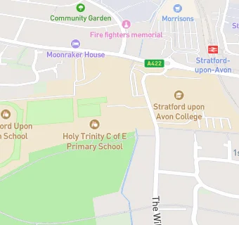 map for Holy Trinity CofE Primary School