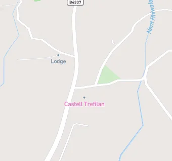 map for Ysgol Trefilan