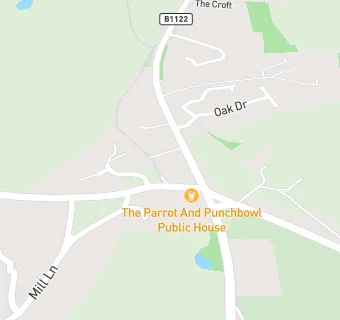 map for The Parrot And Punchbowl