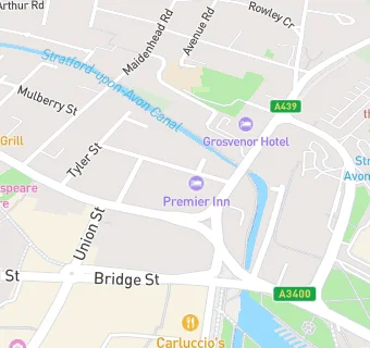 map for Premier Inn