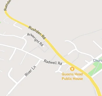 map for Queens Head