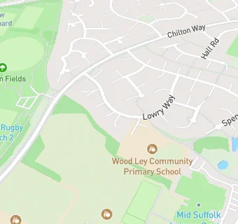 map for Wood Ley Community Primary School