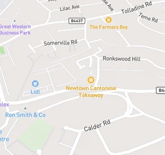 map for Haresfield Surgery