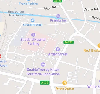 map for Trinity Court Surgery