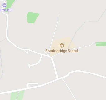 map for Franksbridge C.P. School