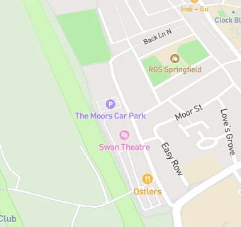 map for Swan Theatre