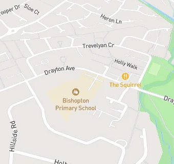 map for Bishopton Primary School