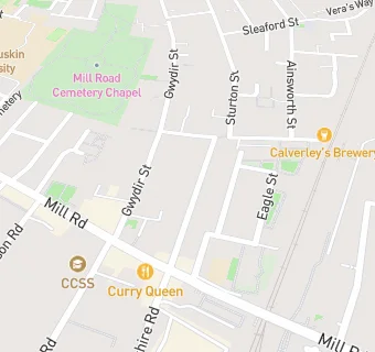 map for The Kingston Arms