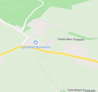 map for Lynhales Hall Nursing Home