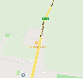 map for The Magpie Inn Ltd