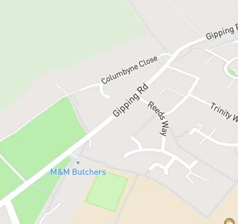 map for M and M Butchers