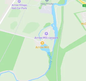 map for Arrow Mill