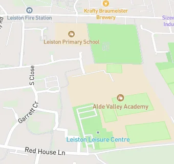 map for Alde Valley Academy