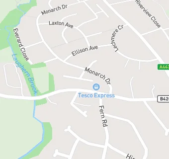 map for Tesco