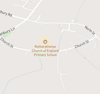 map for Rothersthorpe Nursery