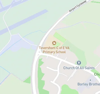 map for Teversham CofE VA Primary School