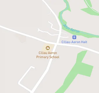 map for Ysgol Ciliau Parc