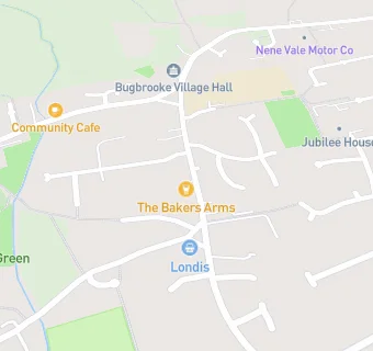 map for Bakers Arms