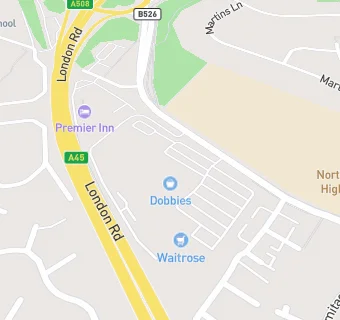 map for Dobbies Garden Centre Cafe