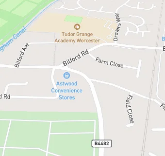 map for Astwood Convenience Store - Todays News