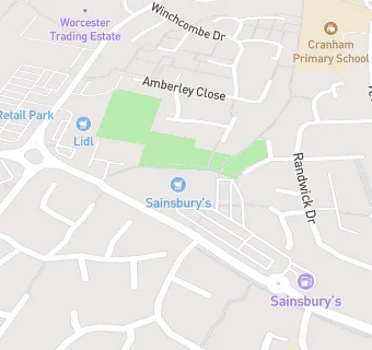 map for Sainsbury's