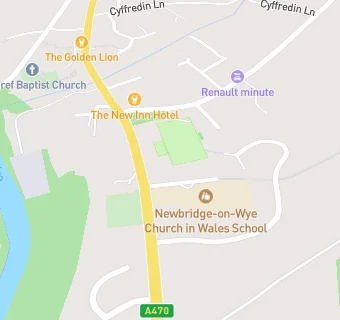 map for Newbridge School  Breakfast Club