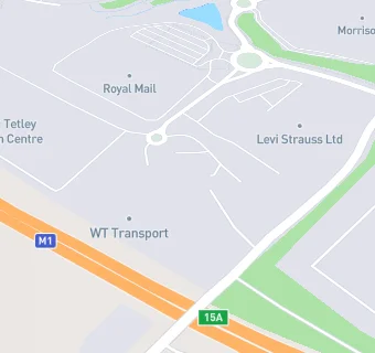 map for Rothersthorpe South Connect Motorway