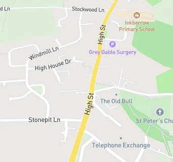 map for The Bulls Head