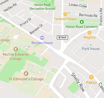 map for Huntingdon Road Surgery