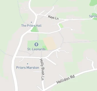 map for Priors Marston CofE First School