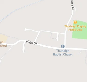 map for Thurleigh Village Hall