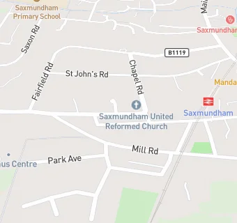 map for Saxmundham Ex-Service & Social Club