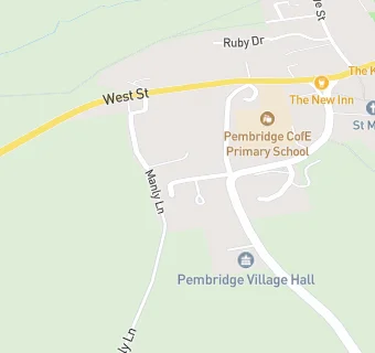 map for Pembridge Pre-School