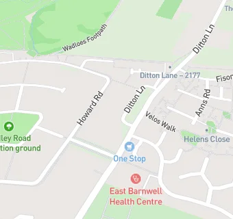 map for Ditton Pharmacy