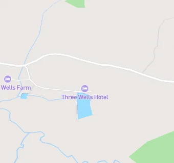 map for Three Wells Hotel