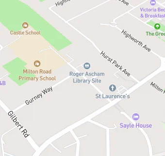 map for The Roger Ascham School