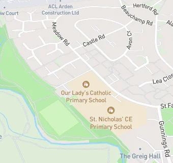 map for Our Lady's Catholic Primary School