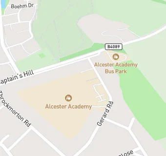 map for Alcester Academy