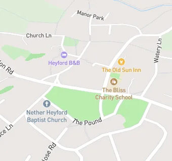 map for The Bliss Charity School