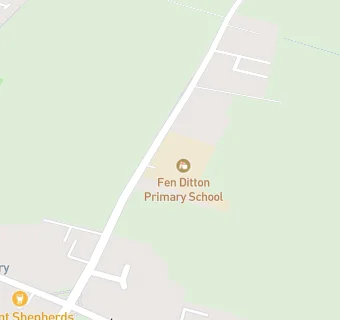 map for Fen Ditton Primary School