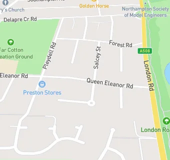 map for Preston Stores