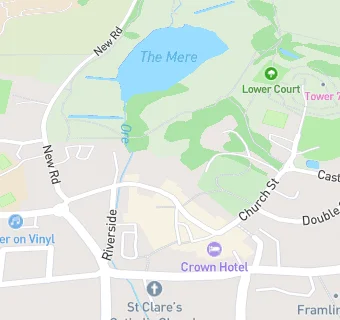 map for Greener Fram Food Share Shed