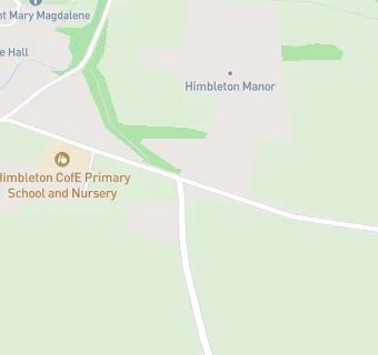 map for Himbleton Cricket Club