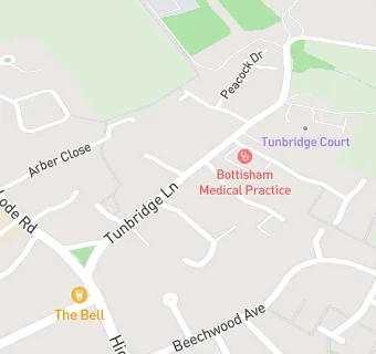 map for Bottisham Medical Practice