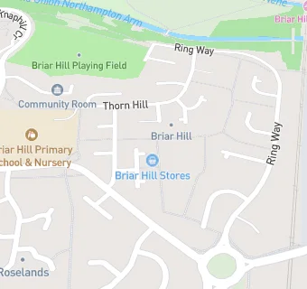 map for Briar Hill Community Centre