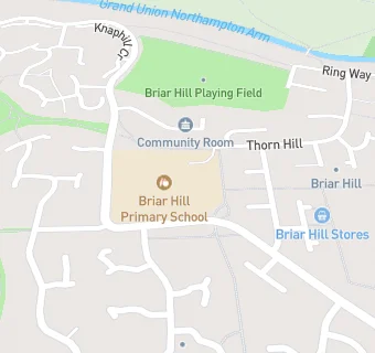 map for Briar Hill Primary School & Nursery