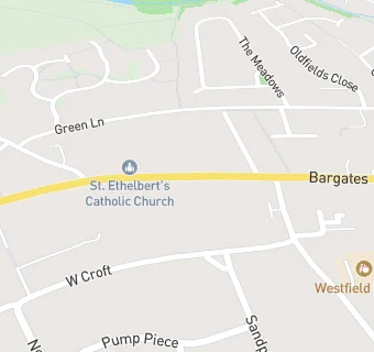 map for Bargates Childrens Centre